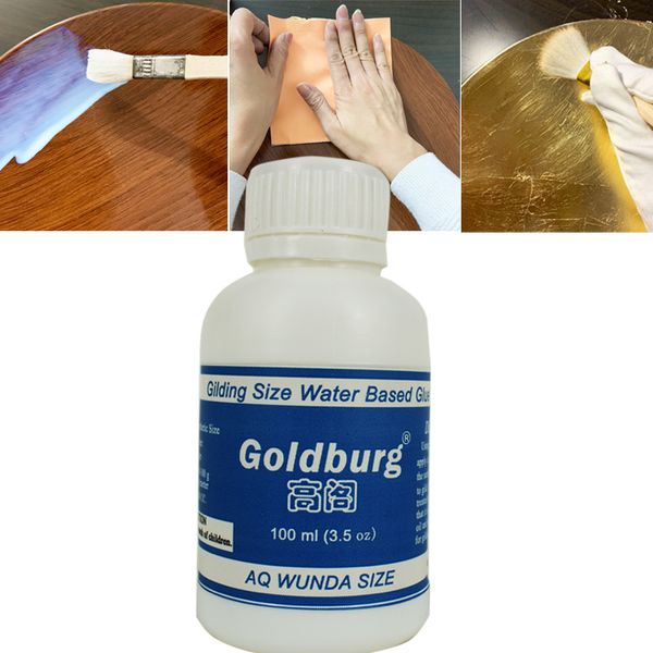 gilding adhesive gold leaf foil - 100ml water based environmental glue apply to all leaves foil good viscosity 1019
gilding adhesive gold leaf foil - 100ml water based environmental glue apply to all leaves foil good viscosity 1019