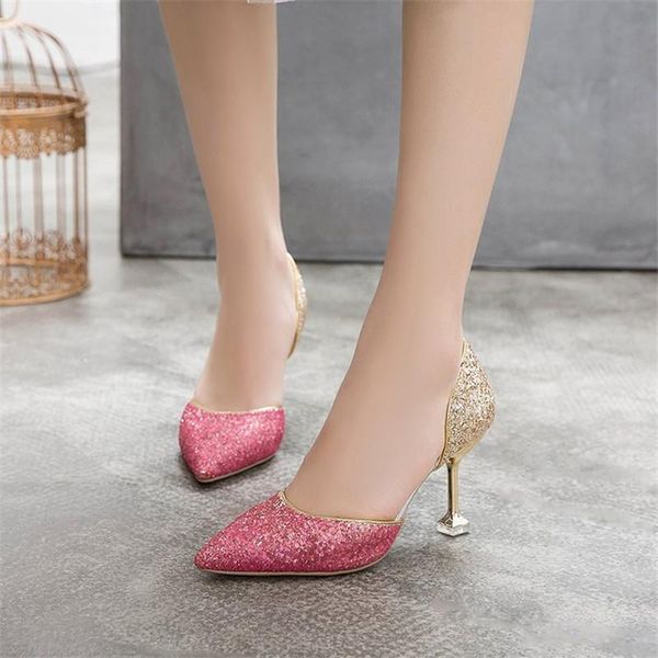 dress shoes 2021 women summer and sandals high heels woman pointed ladies pumps heel, Black
dress shoes 2021 women summer and sandals high heels woman pointed ladies pumps heel, Black
