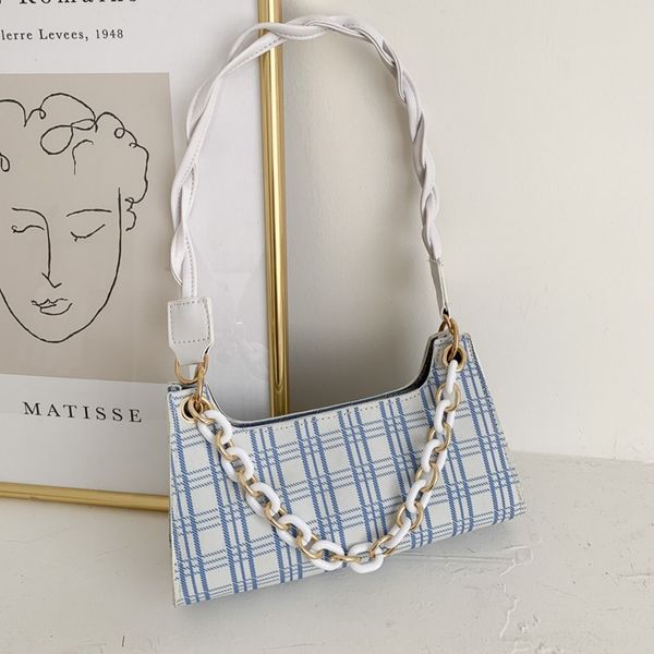9pk9p niche 2020 hand handsummer new women's popular checked underarm chain hand korean bag bag women's style vbapv
9pk9p niche 2020 hand handsummer new women's popular checked underarm chain hand korean bag bag women's style vbapv
