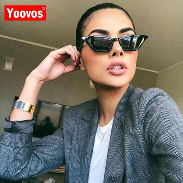 yoovos 2020 classic small frame sunglasses women fashion luxury cateye sun glasses retro shopping feminino uv400, White;black
yoovos 2020 classic small frame sunglasses women fashion luxury cateye sun glasses retro shopping feminino uv400, White;black