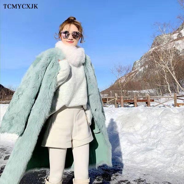 women's fur & faux green imitation mink velvet coat women 2021 winter long loose over-the-knee warm outerwear plush coats thick jackets, Black
women's fur & faux green imitation mink velvet coat women 2021 winter long loose over-the-knee warm outerwear plush coats thick jackets, Black