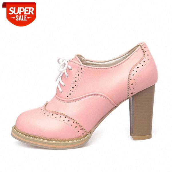 ribetrini female fashion shoes lace round toe high heels pumps brogue retro solid sewing pumps women casual party shoes woman #yk7d
ribetrini female fashion shoes lace round toe high heels pumps brogue retro solid sewing pumps women casual party shoes woman #yk7d