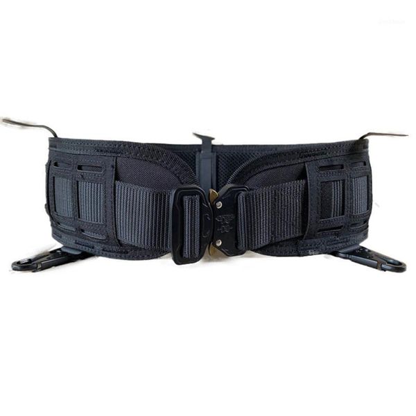 waist support tactical belt army molle battle training combat outdoor hunting 900d soft padded waistband x210a1, Black;gray
waist support tactical belt army molle battle training combat outdoor hunting 900d soft padded waistband x210a1, Black;gray