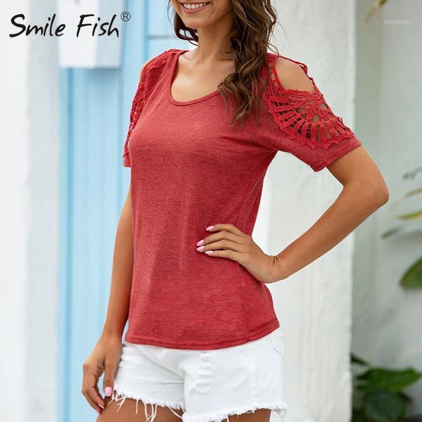 plus size xxl 2020 summer crochet blusas cold shoulder leisure t-shirts lace patchwork women short sleeve solid tee shirts m07541, White
plus size xxl 2020 summer crochet blusas cold shoulder leisure t-shirts lace patchwork women short sleeve solid tee shirts m07541, White