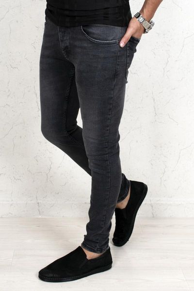 men's jeans deepsea narrow cut lycra pants 2004312, Blue