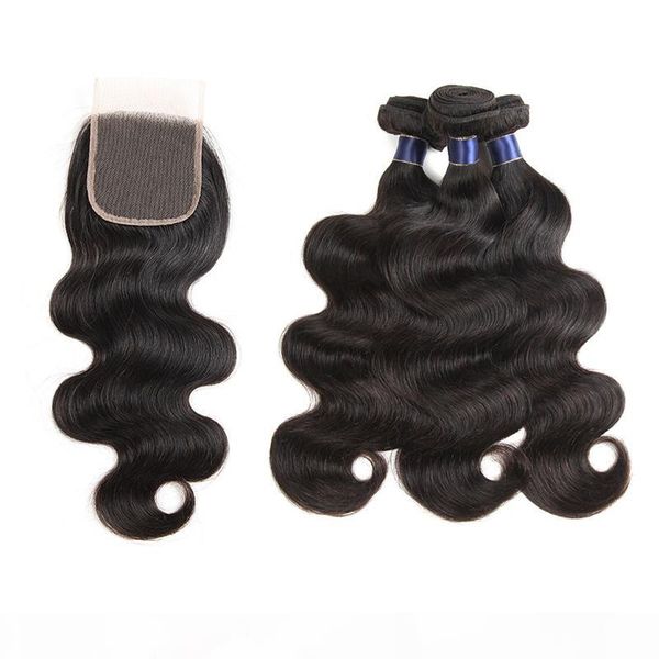 brazilian virgin hair 3 bundles with lace closure straight wave indian human hair bundles with 4x4 lace closures, Black;brown
brazilian virgin hair 3 bundles with lace closure straight wave indian human hair bundles with 4x4 lace closures, Black;brown