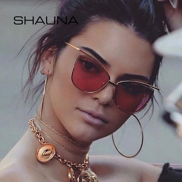 sunglasses shauna classic metal frame women cat eye fashion men clear red lens shades uv400, White;black
sunglasses shauna classic metal frame women cat eye fashion men clear red lens shades uv400, White;black