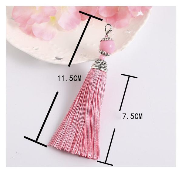 5pcs 11.5cm cotton silk tassels key ring with beads charm pendant satin tassels with lobster clasp diy jewelry making fi jllqoj
5pcs 11.5cm cotton silk tassels key ring with beads charm pendant satin tassels with lobster clasp diy jewelry making fi jllqoj