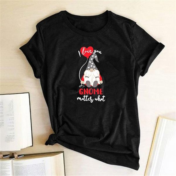 couple t shirt love women i love you gnome matter what letter print funny t shirt short sleeve o neck cute tee shirt female, White
couple t shirt love women i love you gnome matter what letter print funny t shirt short sleeve o neck cute tee shirt female, White