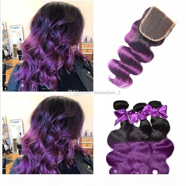 quality two tone 1b purple ombre lace closure with bundles dark roots purple body wave ombre human hair weaves with lace closure, Black;brown
quality two tone 1b purple ombre lace closure with bundles dark roots purple body wave ombre human hair weaves with lace closure, Black;brown