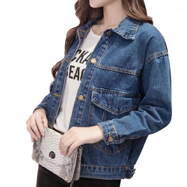 big pocket women denim jackets bf style solid jaqueta feminina plus size autumn jean coats slim fit fashion chaquetas mujer s-xl1, Black;brown
big pocket women denim jackets bf style solid jaqueta feminina plus size autumn jean coats slim fit fashion chaquetas mujer s-xl1, Black;brown