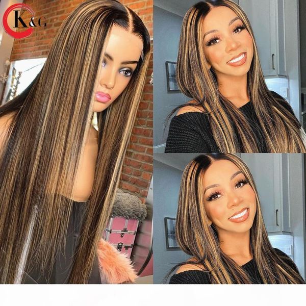kungang highlight t-part middle part lace front human hair straight 150% density lace wigs with baby hair ratio non-remy, Black;brown
kungang highlight t-part middle part lace front human hair straight 150% density lace wigs with baby hair ratio non-remy, Black;brown