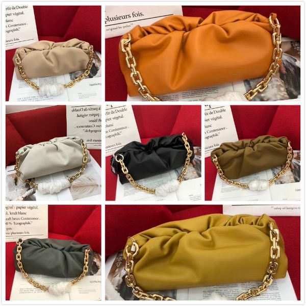 2020 purses new handbags thick metal chain pouch cloud wrapped leather hand bag pleated dumpling bag solds luxurys designers womens bags
2020 purses new handbags thick metal chain pouch cloud wrapped leather hand bag pleated dumpling bag solds luxurys designers womens bags