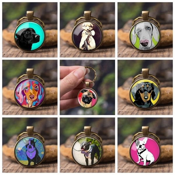 dog pendant animal key chains glass dome cabochon jewelry keychain car key holder pet dog cartoon art accessories birthday gift, Slivery;golden
dog pendant animal key chains glass dome cabochon jewelry keychain car key holder pet dog cartoon art accessories birthday gift, Slivery;golden