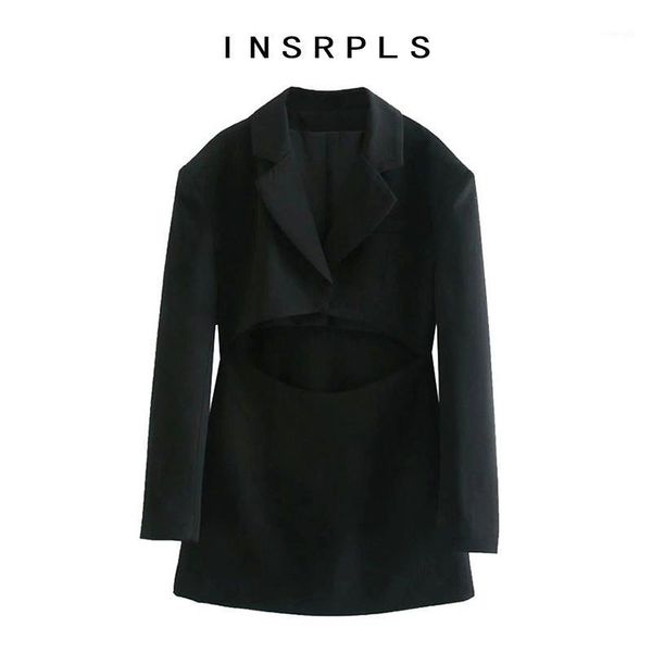 insrpls women chic fashion hollow out waist blazer mini dress vintage long sleeve side zipper female dresses mujer1, Black;gray
insrpls women chic fashion hollow out waist blazer mini dress vintage long sleeve side zipper female dresses mujer1, Black;gray