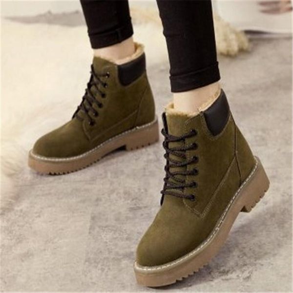 boots 2021 women snow winter warm shoes ladies ankle lace up fur plush suede comfort female fashion plus size footwear, Black
boots 2021 women snow winter warm shoes ladies ankle lace up fur plush suede comfort female fashion plus size footwear, Black