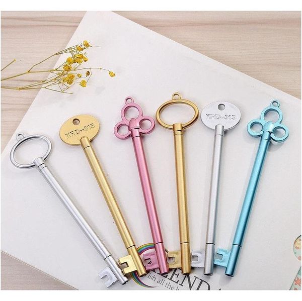 creative key shape 0.5 mm gel pens black ink kawaii school stationery kids gifts golden sliver blue wj012 5k1ok
creative key shape 0.5 mm gel pens black ink kawaii school stationery kids gifts golden sliver blue wj012 5k1ok