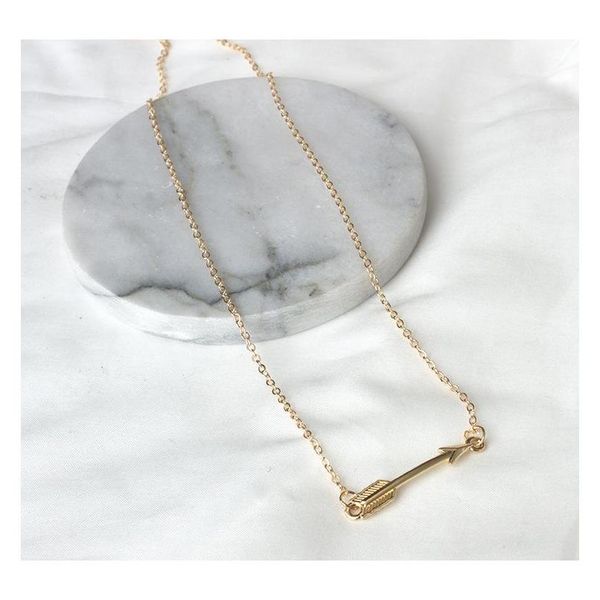 retro simple alloy arrow necklace women necklace chainbone chain wholesale whol sqcbim new_dhbest, Silver
retro simple alloy arrow necklace women necklace chainbone chain wholesale whol sqcbim new_dhbest, Silver