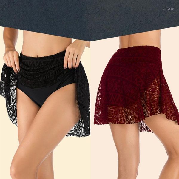 women's swimwear women's lace crochet short skirt bikini high waist all-around pleated light proof triangle swimwear1, White;black
women's swimwear women's lace crochet short skirt bikini high waist all-around pleated light proof triangle swimwear1, White;black