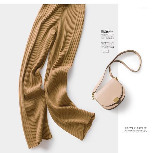 quality trousers quan, wool straight leg show thin knit pants female fashion of new fund of 2020 autumn winters is agile1, Black;white
quality trousers quan, wool straight leg show thin knit pants female fashion of new fund of 2020 autumn winters is agile1, Black;white