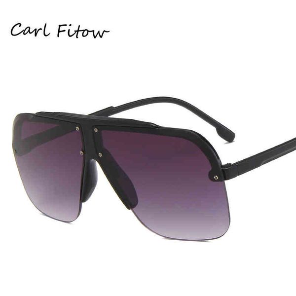 2022 new large frame toad goggl fashion half frame sunglass men's and women's fashion personalized sunglass, White;black
2022 new large frame toad goggl fashion half frame sunglass men's and women's fashion personalized sunglass, White;black