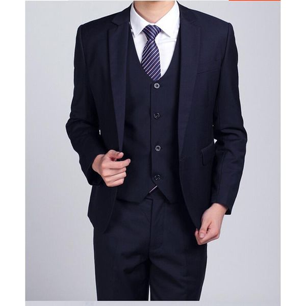 men's suits & blazers formal occasions groom wedding men suit 3pieces(jacket + pants vest+tie) slim prom masculino trajes de hombre bla, White;black
men's suits & blazers formal occasions groom wedding men suit 3pieces(jacket + pants vest+tie) slim prom masculino trajes de hombre bla, White;black