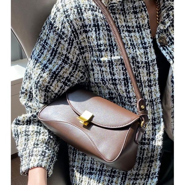 women 2021 new messenger bag chain lock simple soft leather versatile underarm baguette shoulder bag pxgh
women 2021 new messenger bag chain lock simple soft leather versatile underarm baguette shoulder bag pxgh