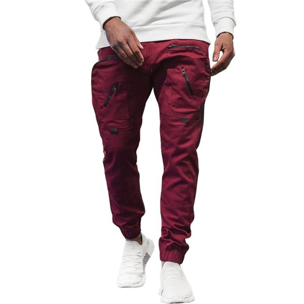 man casual cargo pants zippered multi-pocket tracksuit sweatpants joggers sport pants mens trousers plus size streetwear sport lj201104, Black
man casual cargo pants zippered multi-pocket tracksuit sweatpants joggers sport pants mens trousers plus size streetwear sport lj201104, Black