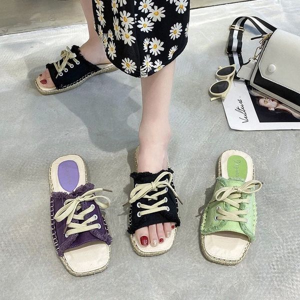 cootelili 2020 slippers women shoe 1.8cm heel summer women flats slippers fashion canvas comfortable slip on casual #dn36, Black
cootelili 2020 slippers women shoe 1.8cm heel summer women flats slippers fashion canvas comfortable slip on casual #dn36, Black