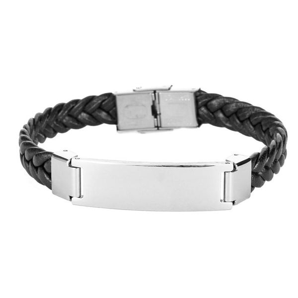 fashion black braided wrap rope bracelet bangles stainless steel bracelet men punk jewelry gifts, Golden;silver
fashion black braided wrap rope bracelet bangles stainless steel bracelet men punk jewelry gifts, Golden;silver