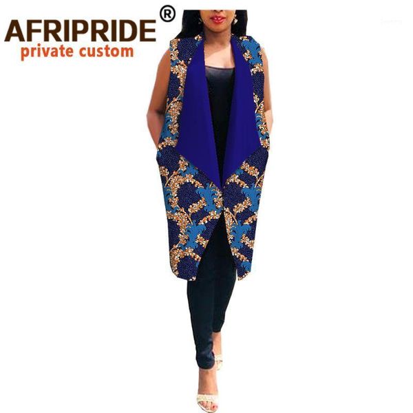 african wax fashion spring outfit for women afripride bazin richi sleeveless knee-length casual women cotton coat a19240021, Black;brown
african wax fashion spring outfit for women afripride bazin richi sleeveless knee-length casual women cotton coat a19240021, Black;brown
