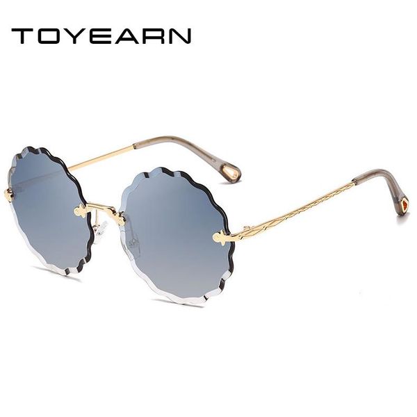 sunglasses designer lady round rimless women diamond cutting lens vintage flower shape sun glasses for female uv400, White;black
sunglasses designer lady round rimless women diamond cutting lens vintage flower shape sun glasses for female uv400, White;black