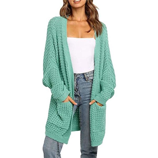 women's knits & tees woman loose oversize sweater cardigan solid color bat sleeve buttonless thick all-match long knitting outerwear po, White
women's knits & tees woman loose oversize sweater cardigan solid color bat sleeve buttonless thick all-match long knitting outerwear po, White