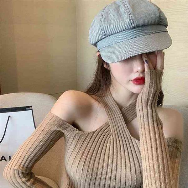 off-the-shoulder cross-halterneck sweater womens sweater woman sweaters femme chandails pull hiver, White;black
off-the-shoulder cross-halterneck sweater womens sweater woman sweaters femme chandails pull hiver, White;black