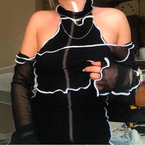 fall 2021 fashion patchwork bodycon dress for women mesh off shoulder long sleeve dress club outfits, Gray
fall 2021 fashion patchwork bodycon dress for women mesh off shoulder long sleeve dress club outfits, Gray