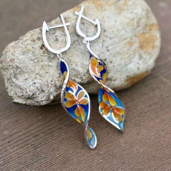 dangle & chandelier chinese style 925 silver spiral flower ear hoop dangler earrings women jewelry
dangle & chandelier chinese style 925 silver spiral flower ear hoop dangler earrings women jewelry
