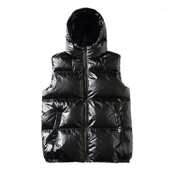 fashion new mens winter vests winter bright hooded mens vest jacket quality thick vest plus size m-5xl men jacket1, Black;white
fashion new mens winter vests winter bright hooded mens vest jacket quality thick vest plus size m-5xl men jacket1, Black;white