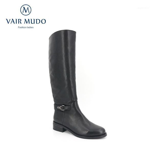 vair mudo women boots shoes elegant knee-high boots women shoes genuine leather lining short plush warm winter zt231, Black
vair mudo women boots shoes elegant knee-high boots women shoes genuine leather lining short plush warm winter zt231, Black