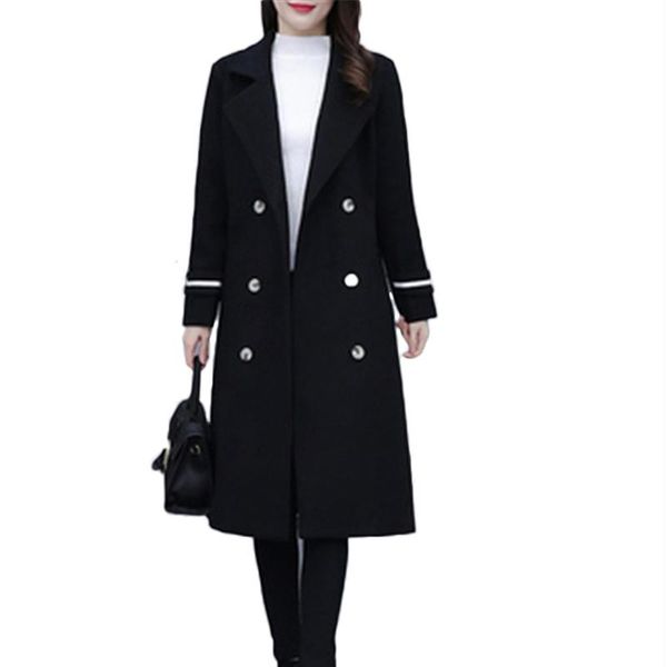trendy plus size women's windbreaker casual slim double breasted elegant autumn winter female trench coats long outerwear mujer, Tan;black
trendy plus size women's windbreaker casual slim double breasted elegant autumn winter female trench coats long outerwear mujer, Tan;black