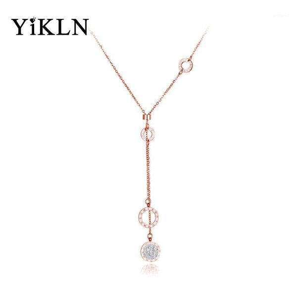 chains yikln titanium stainless steel clay crystal roman numeral choker necklaces for women girls trendy charm pendant jewelry yn190821, Silver
chains yikln titanium stainless steel clay crystal roman numeral choker necklaces for women girls trendy charm pendant jewelry yn190821, Silver