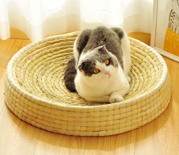 cat beds & furniture handmade weaving wear resistant pet bed large space scratch board bowl nest 3 sizes round lounger cushion
cat beds & furniture handmade weaving wear resistant pet bed large space scratch board bowl nest 3 sizes round lounger cushion