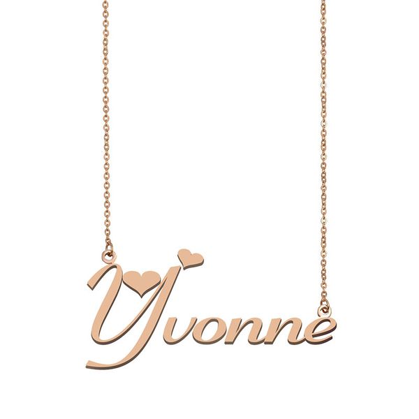 yvonne name necklace custom nameplate pendant for women girls birthday gift kids friends jewelry 18k gold plated stainless steel, Silver
yvonne name necklace custom nameplate pendant for women girls birthday gift kids friends jewelry 18k gold plated stainless steel, Silver