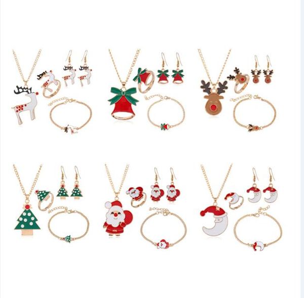 christmas gift christmas series santa claus elk bell christmas festive party decorations earrings necklace bracelet multi-piece set, Black
christmas gift christmas series santa claus elk bell christmas festive party decorations earrings necklace bracelet multi-piece set, Black
