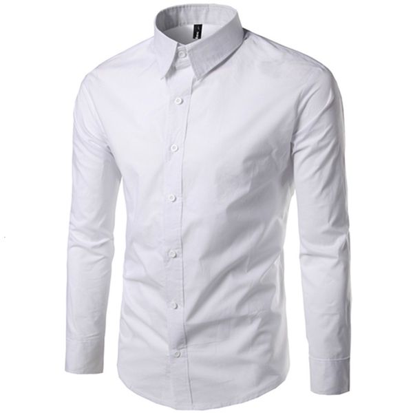 2020 spring and autumn fashion new men's casual long sleeve business shirt / male solid color formal evening blouses, White;black
2020 spring and autumn fashion new men's casual long sleeve business shirt / male solid color formal evening blouses, White;black