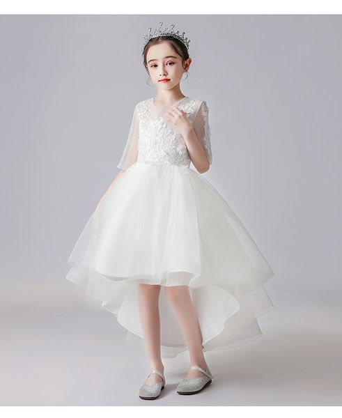 the new style of 2020, short front and long round neck, layered, simple, good-looking and fashionable hand-made flowered puff dress for girt, White;blue
the new style of 2020, short front and long round neck, layered, simple, good-looking and fashionable hand-made flowered puff dress for girt, White;blue