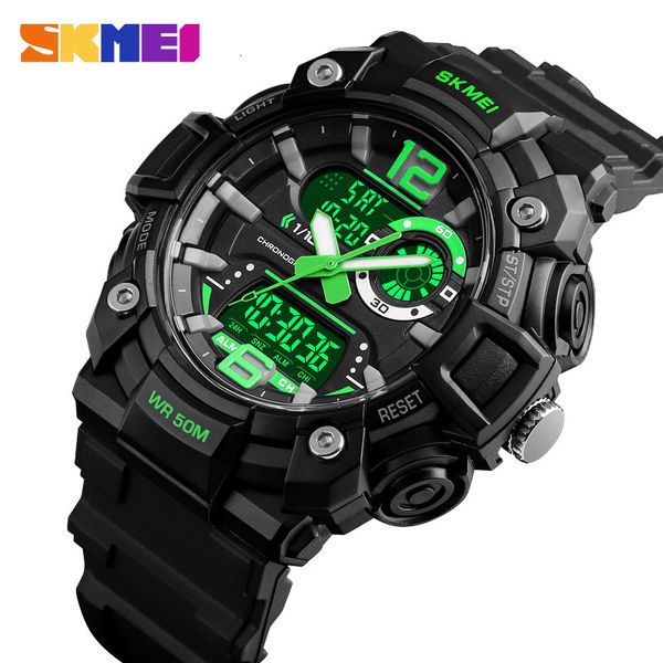 skmei military sports watches men fashion dual display digital watch waterproof luminous quartz wristwatch montre homme 1529 t200113, Slivery;brown
skmei military sports watches men fashion dual display digital watch waterproof luminous quartz wristwatch montre homme 1529 t200113, Slivery;brown