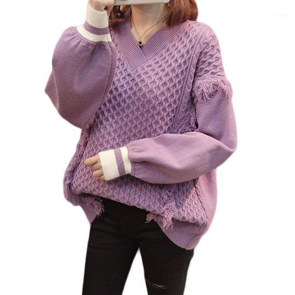 oversize women clothing loose trui lantern mouw v -neck twist hairy box trunks and sweaters used jumpers cm9561, White;black 
oversize women clothing loose trui lantern mouw v -neck twist hairy box trunks and sweaters used jumpers cm9561, White;black