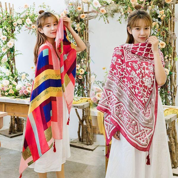 scarves 2021 twill printed cotton and linen national style scarf thermal ladies sunshade shawl for women, Blue;gray
scarves 2021 twill printed cotton and linen national style scarf thermal ladies sunshade shawl for women, Blue;gray