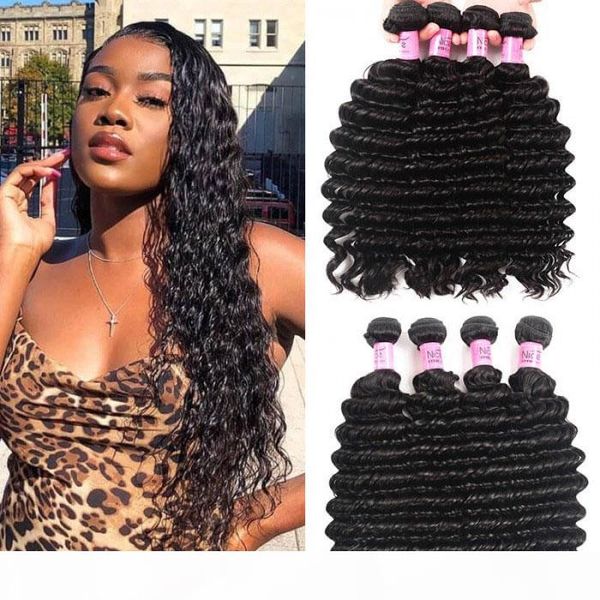 tkwig indian deep wave human virgin hair 4 bundles in human hair for african american women, Black;brown
tkwig indian deep wave human virgin hair 4 bundles in human hair for african american women, Black;brown
