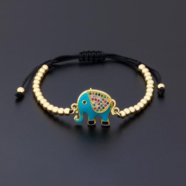 charm bracelets 2021 design red/blue/black colors elephant bracelet copper cz bead & bangles handmade adjustable jewelry gifts, Golden;silver
charm bracelets 2021 design red/blue/black colors elephant bracelet copper cz bead & bangles handmade adjustable jewelry gifts, Golden;silver